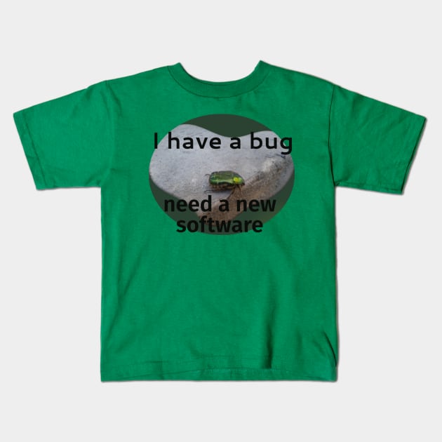 A bug Kids T-Shirt by NeoNana